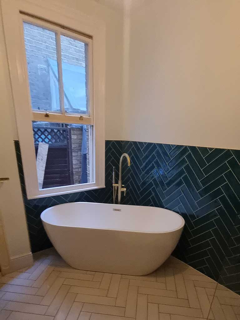 Bathroom renovation in London